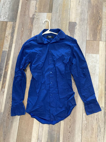 Jones New York Signature blue dress shirt Size 14-14 1/2 32/33 Men's - S