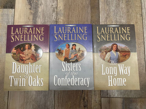 Lauraine Snelling 3 books A secret refuge series books Adult
