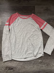 SO Grey and pink baseball style long sleeve 14