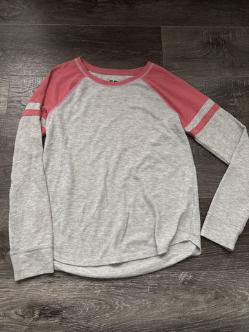 SO Grey and pink baseball style long sleeve 14