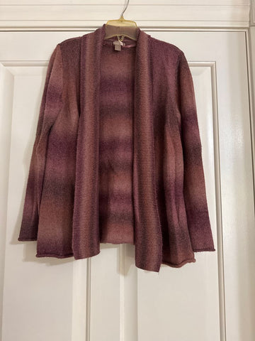White stag Mauve purple tones sweater cardigan Women's - S