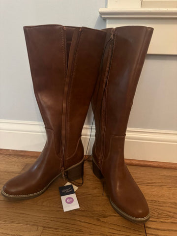 Universal Thread Brand New With Tags Brown Boots 6-1/2 (Adult)