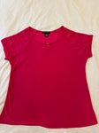 Adele and May Pink short sleeve polyester Women's XL 16