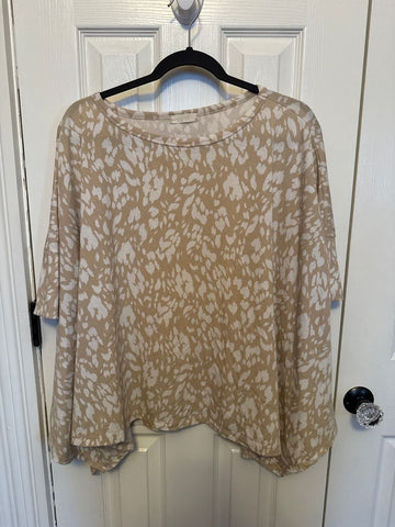 Oddy Oversized neutral leopard Women's - M