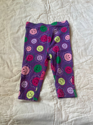 Carters 6 months Smiley face legging, good condtion 6-12 Months