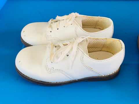 Stride Rite Size 10N solid white saddle oxfords 10 (Lil' Kid)