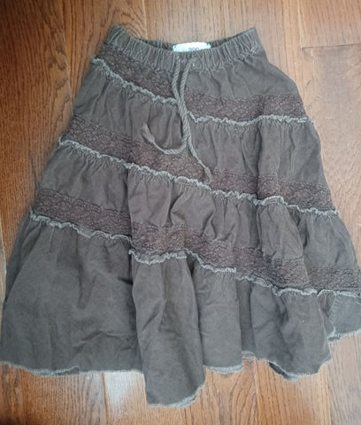Gap Sz 4-5 Brown Corduroy Skirt 4T/4