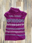 Bongo - Size Large purple stripe sweater 16