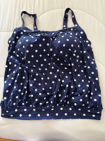 Lands End Swim top Women's XL 16