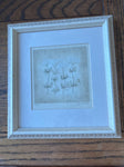 Kohls Creme 12 by 13 flower picture Decor