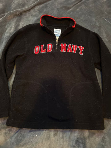 Old navy Size small, fleece pull over 6T/6X
