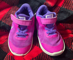 Nike Fushia and Purple Tennis Shoes 7 (Lil' Kid)