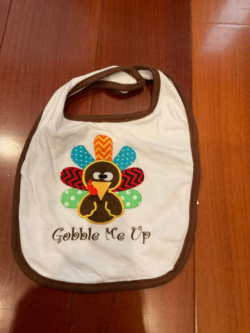 Little Wishes Thanksgiving Bib Feeding