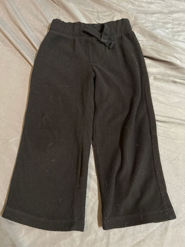 Old Navy Black fleece pants 3T/3