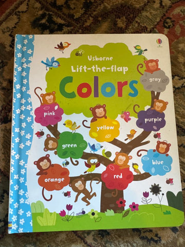 Usborne Lift the flap colors Preschool (3-5 yrs)