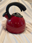 Remedy Tea kettle red small scratch on front Kitchen