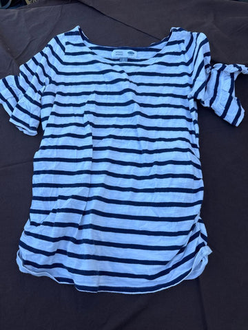 Old navy Navy striped tshirt Women's Large 12-14
