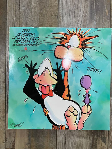 1997 Calendar Opus Pet Care tips, Good condition Miscellaneous
