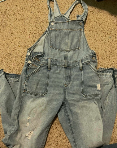 Old Navy Denim overall pants 14