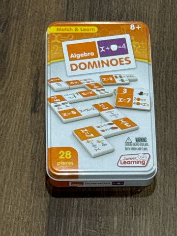 Junior Learning Early algebra dominoes ages 8 and up Classroom Tools