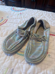 Hey Dude Pink pastel dudes size 4 youth/ 5 womens 4 (Big Kid)