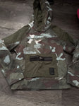 Athletic Camo hoodie with front zipper 6T/6X