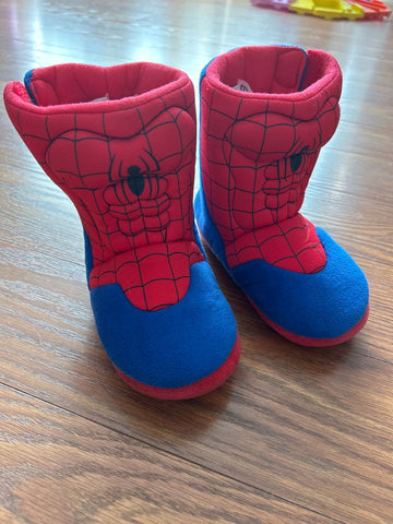 Spider man Muscle house shoes 11/12 12 (Lil' Kid)