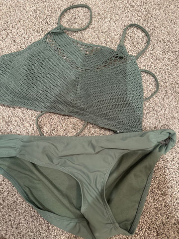 So Green crochet bikini Women's - L