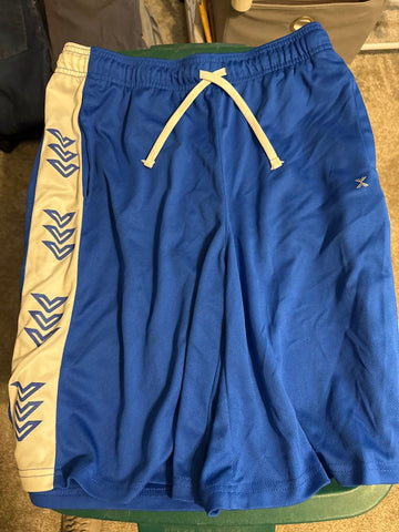 Exersion Royal blue and white shorts with pockets 18-20