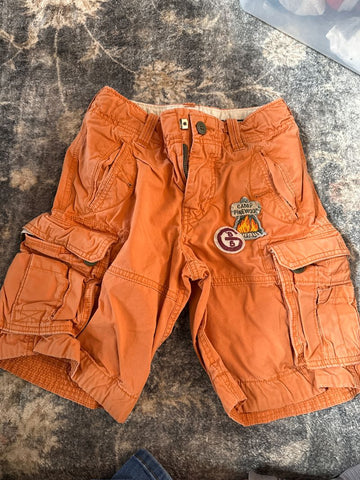 Gap Orange cargo shorts 8
