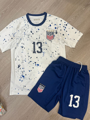 Morgan soccer uniform Light stains on top, not noticeable Women's - S