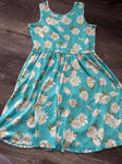 Zunie Blue floral sun dress 14