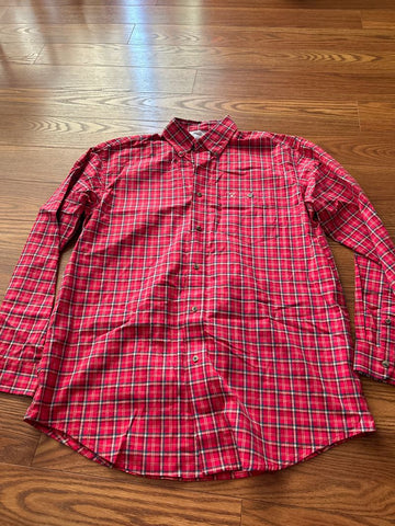 Wrangler competition Advance comfort cotton button down Men's - L