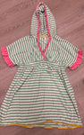 Matilda Jane Terry coverup green stripe 14