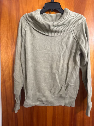 Jeanne Pierre Green cowl neck sweater Women's - M