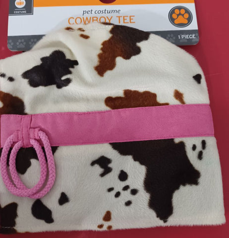 NEW Cowgirl Dog Costume S - up to 20lb Pet