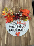 Unknown Fall Football Door hanger Decor
