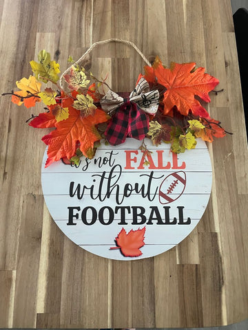 Unknown Fall Football Door hanger Decor