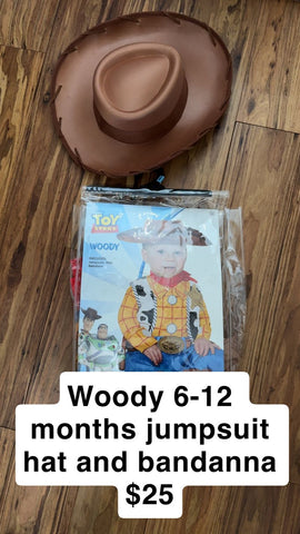 Disney woody costume Woody costume 6-12 months 0-12 Months