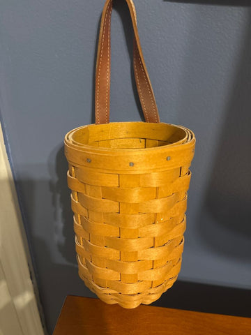 Longaberger 7inch hanging basket Decor