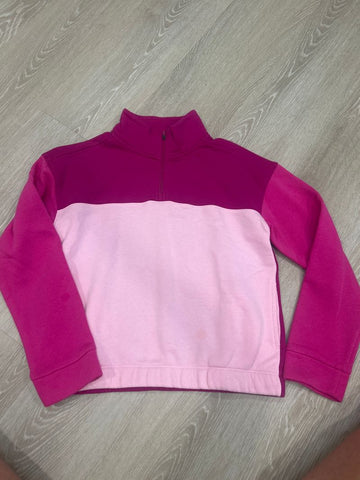 Tel gear fleece Pink color block, light stain on bottom 16