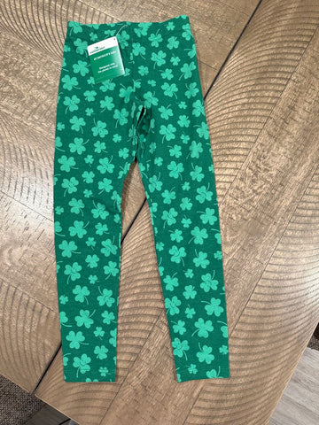 Celebrate Shamrock leggings 6T/6X
