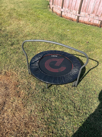 Pelpo Child or exercise size trampoline, will fold up for storage Miscellaneous