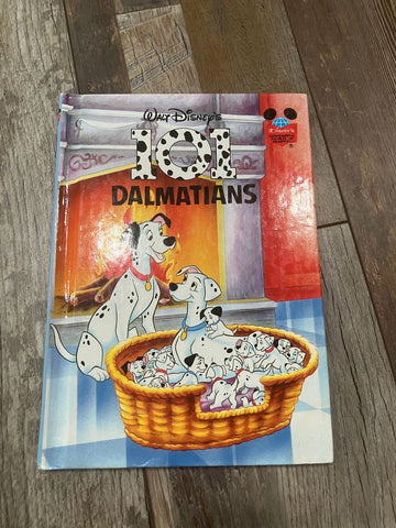 101 Dalmatians hardback book, Fair to Good Condition Early Reader