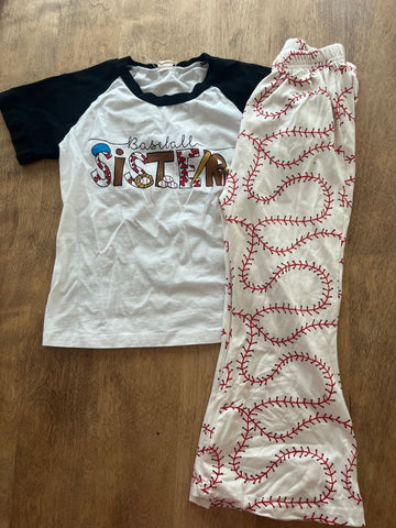 Baseball sister  3T/3