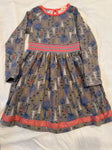 Matilda Jane Gray pink lg sleeve 6T/6X