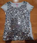 Circo Sz M Silver Sequined - some sequins missing 7