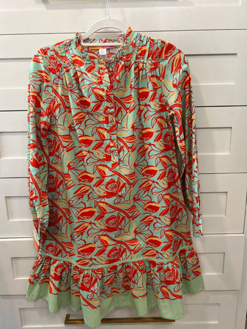 Briton Court dress Mint, red, orange excellent condition Women's - XS