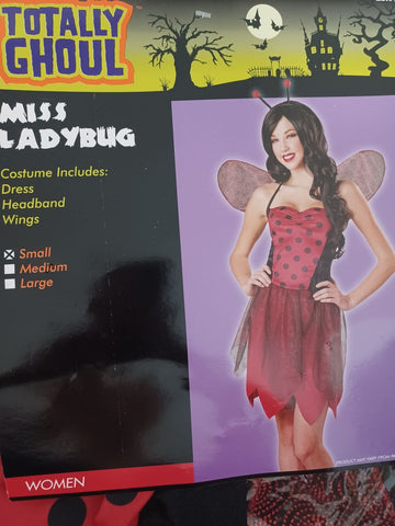 NEW Miss Ladybug Costume Women's - S