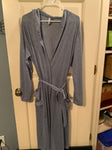 Jaclyn Intimates Blue Robe Women's - L